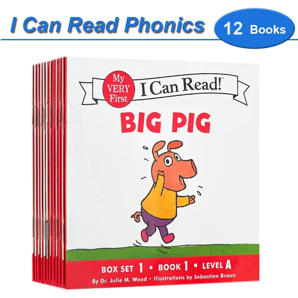I Can Read Phonics — 12 Storybooks