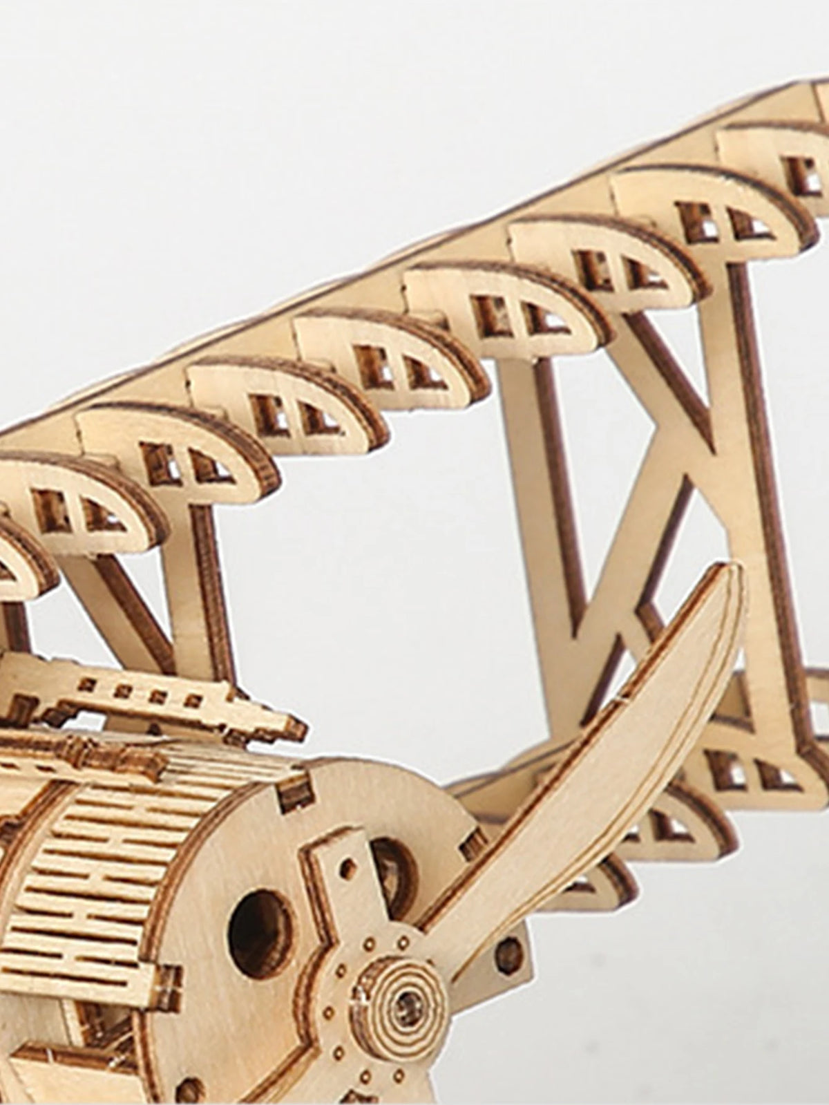 Wooden Biplane Model Kit — Ages 14+ — product detail 6