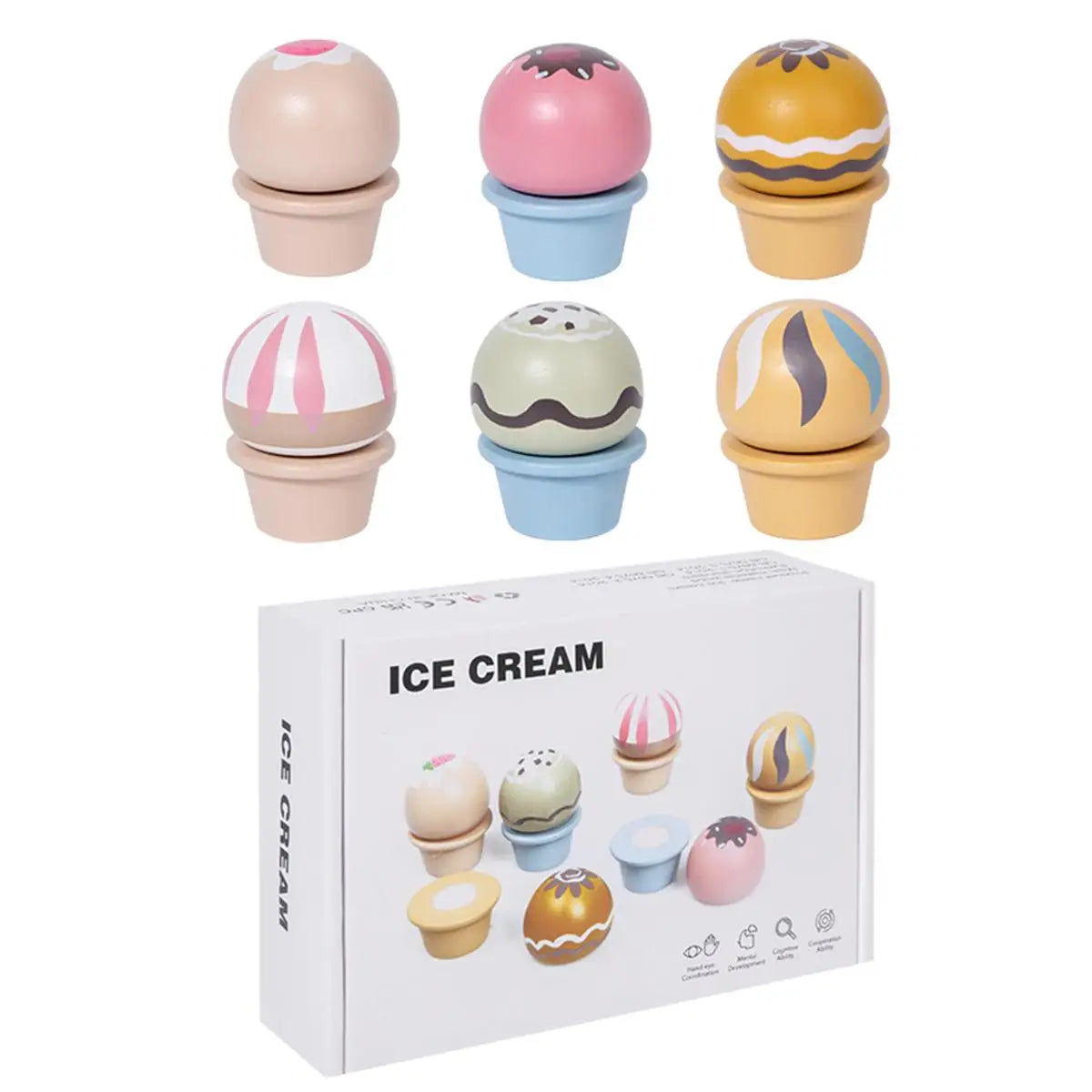 Wooden Sweet Shop Play Set