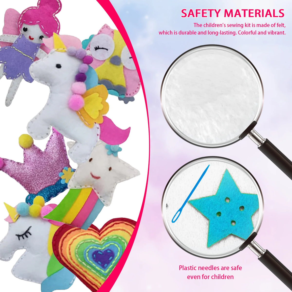 Sew-Your-Own Animal Friends Gift Kit — product detail 3