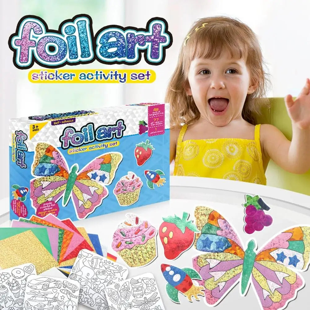 Shimmering Foil-Art Craft Kit — Teen Collection