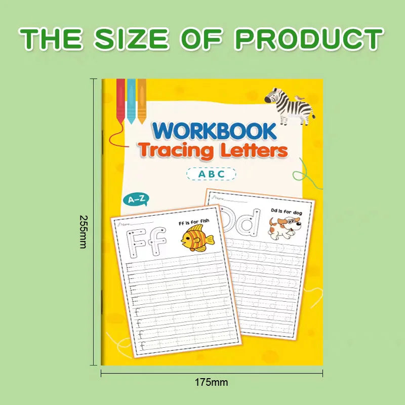 Alphabet Tracing & Colouring Workbook