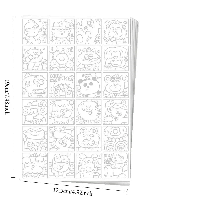 Line-Art Tracing & Colouring Book — 100 Pages