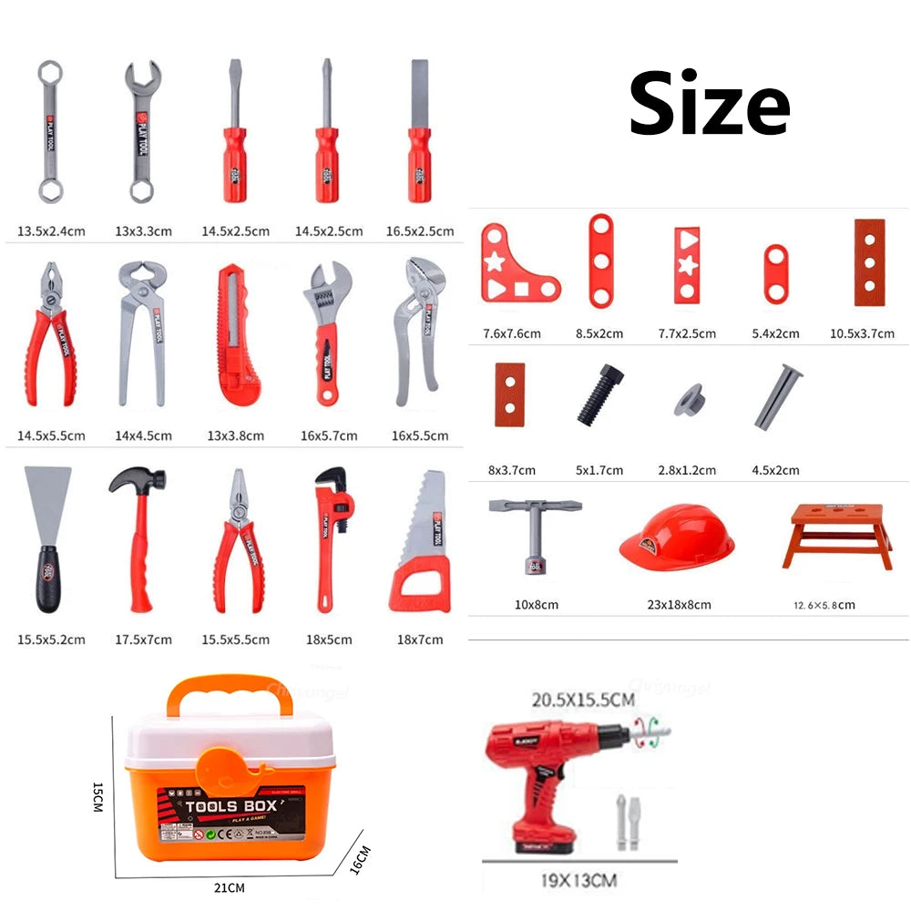 Little Builder Pretend Tool Kit
