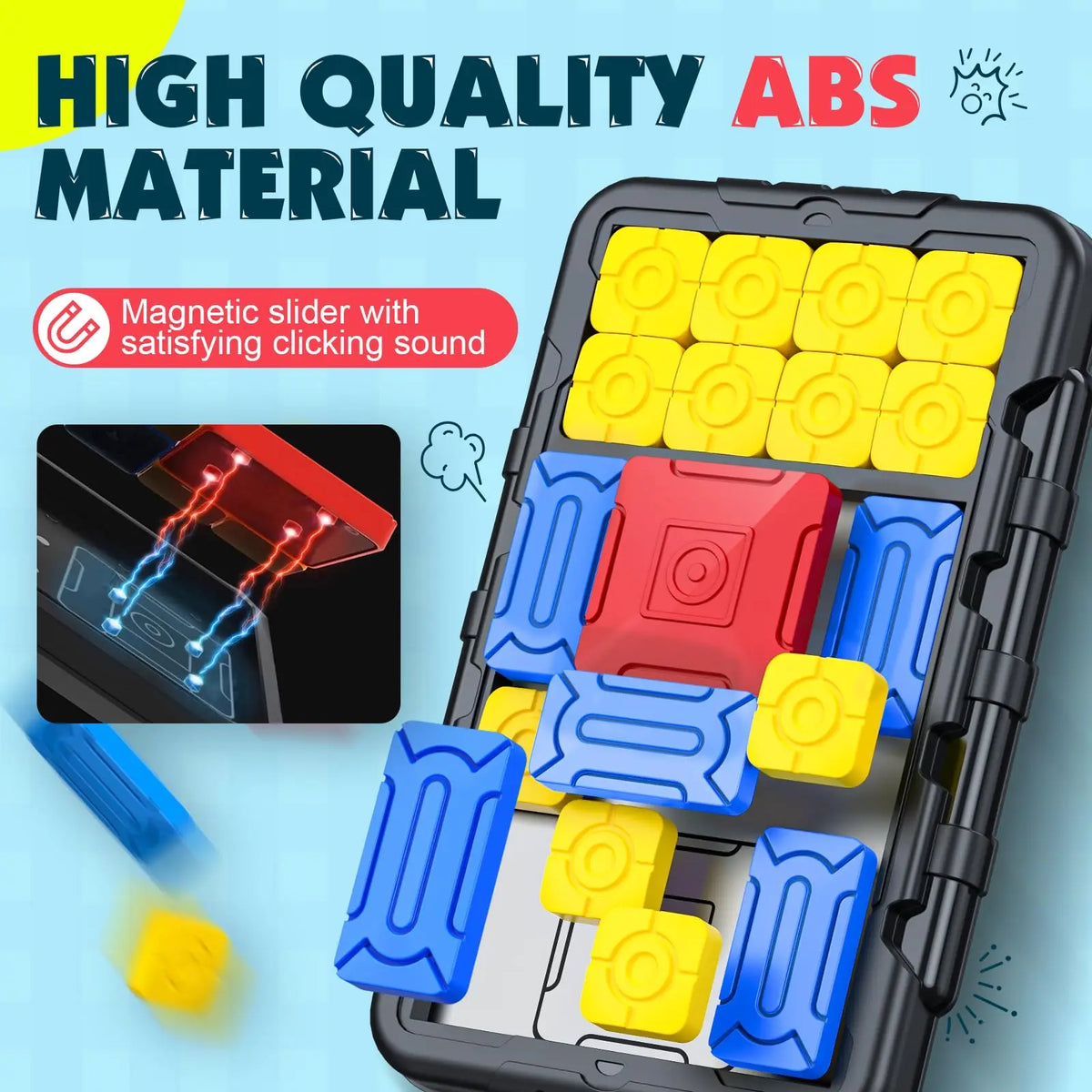 Colourful Sliding Block Puzzle — Teen Collection