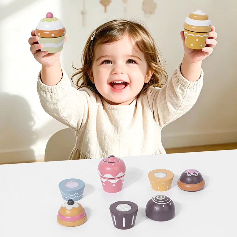 Wooden Sweet Shop Play Set