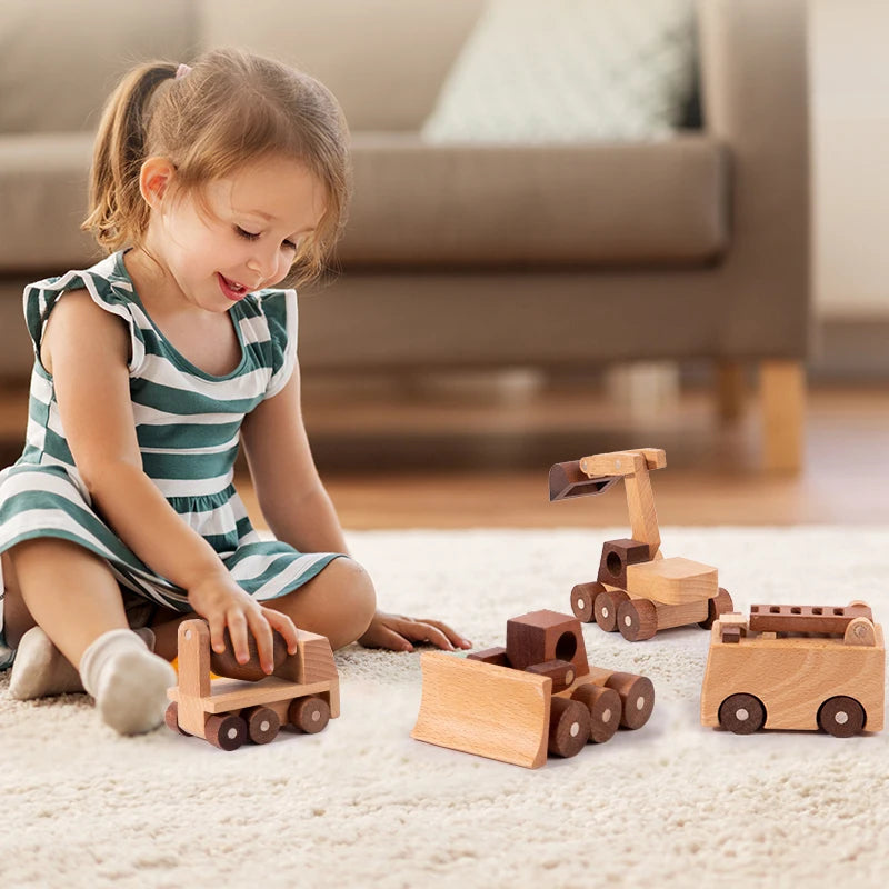 Wooden Vehicle Play Collection — product detail 3
