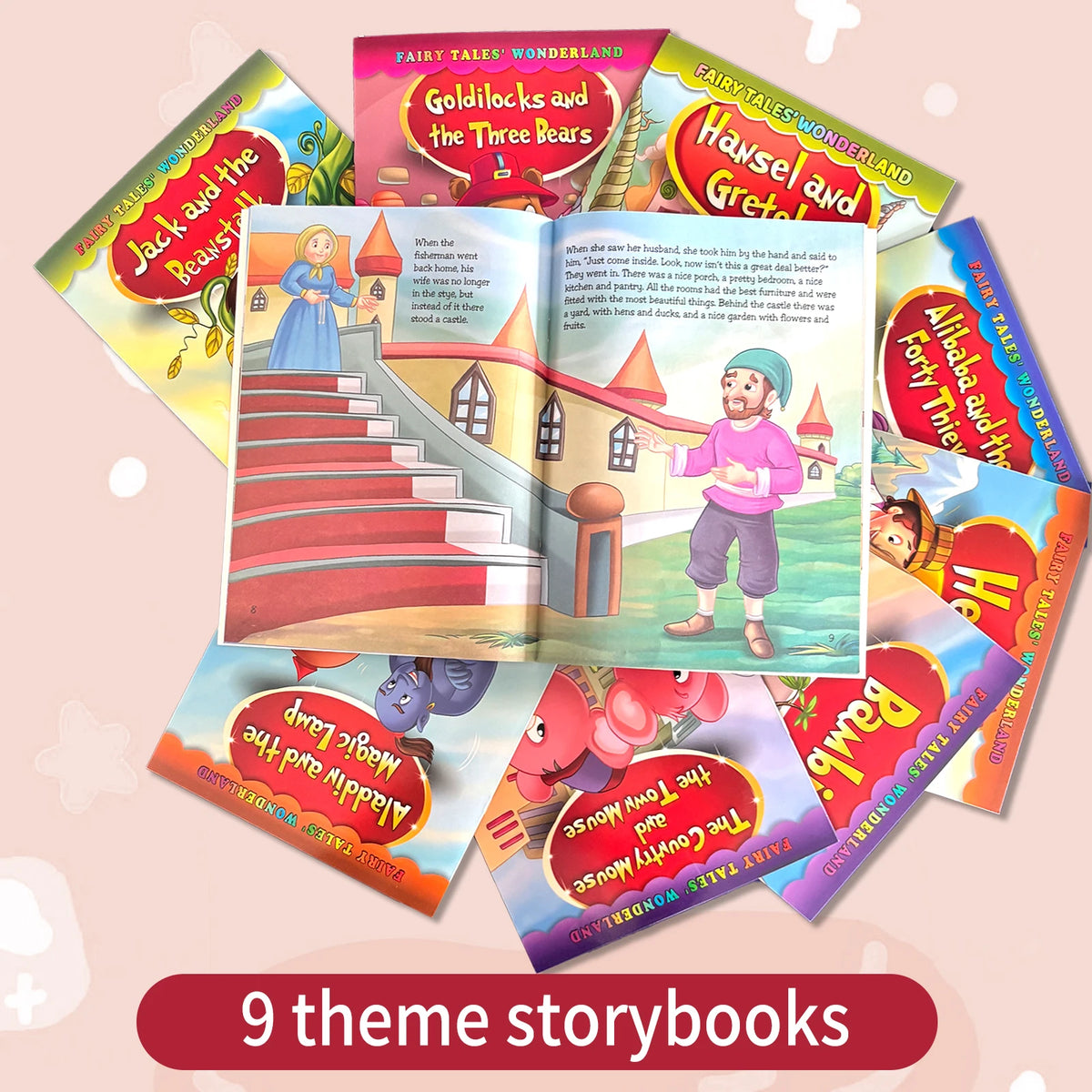 Fairy Tale Wonderland Illustrated Storybooks