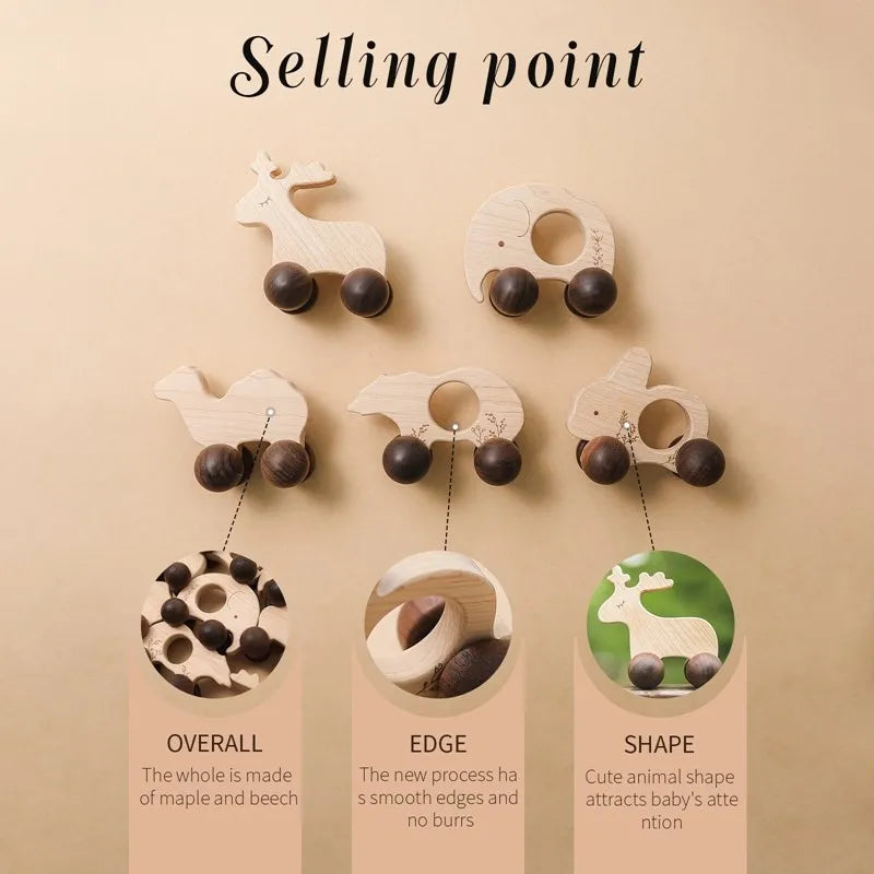Wooden Vehicle Craft Shapes