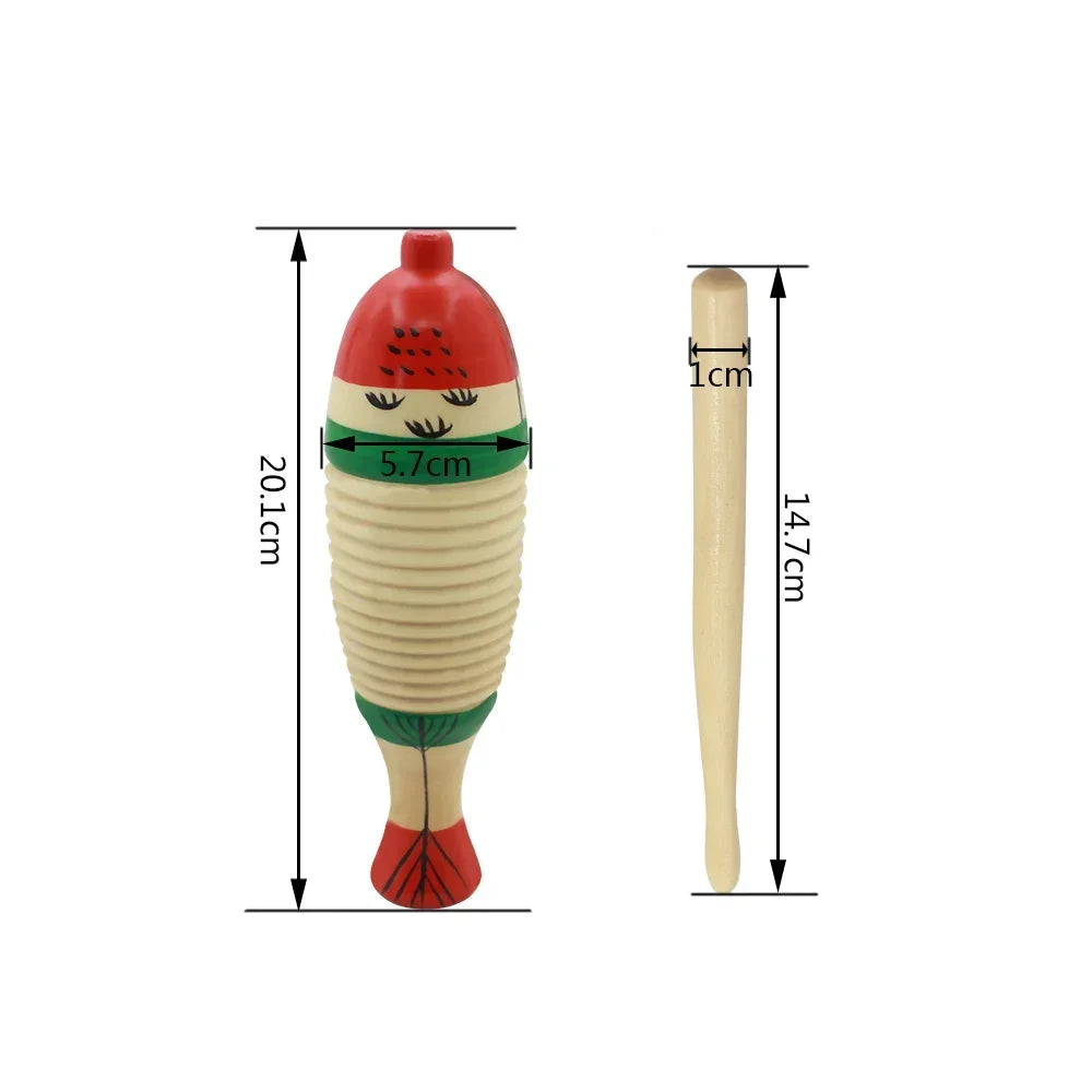 Wooden Fish Percussion Instrument