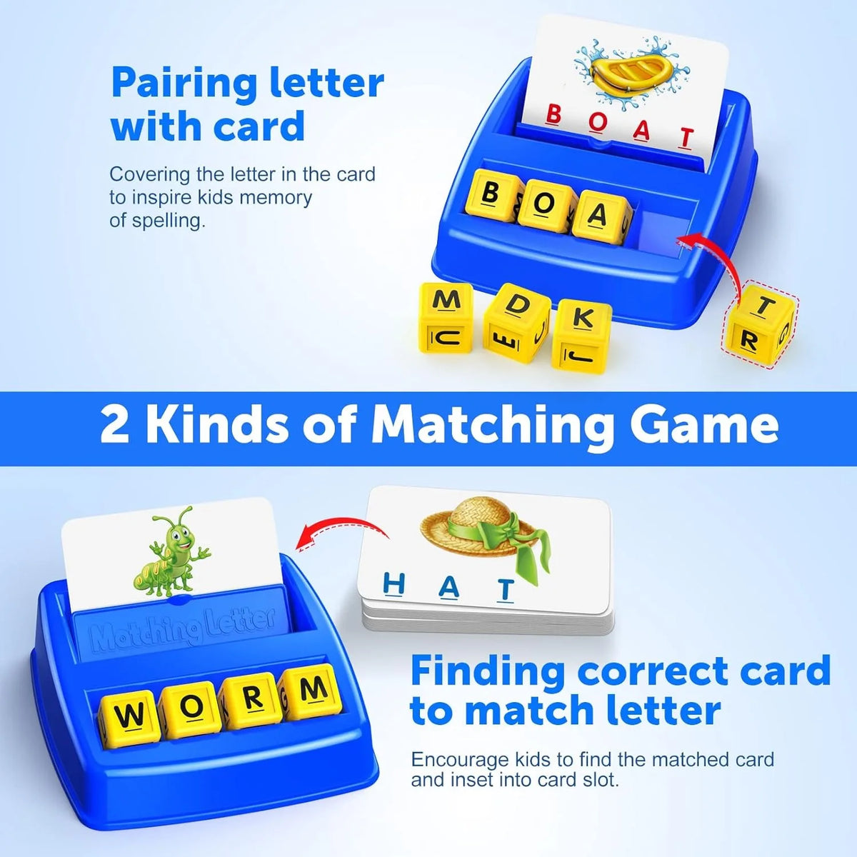 First Words Letter Matching Game