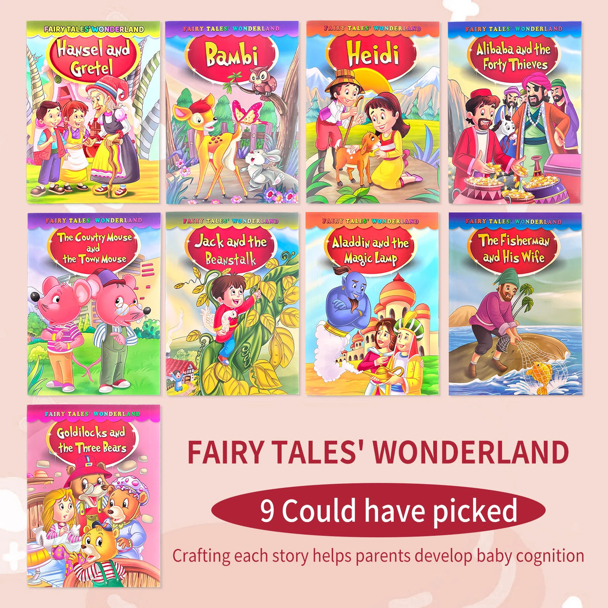 Fairy Tale Wonderland Illustrated Storybooks