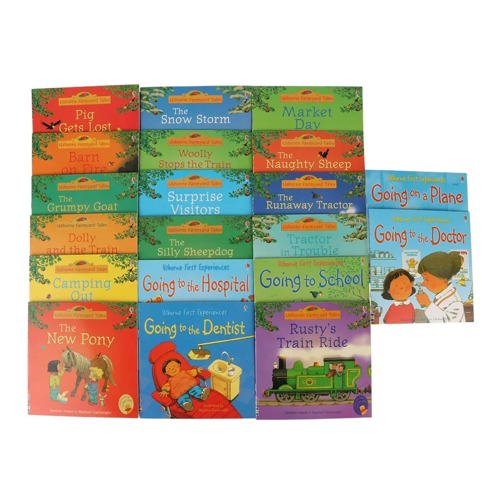 Farmyard Tales — 20 English Storybooks