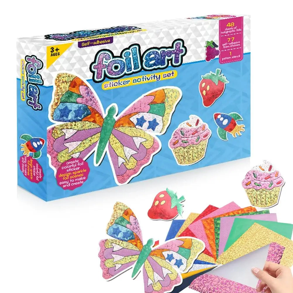 Shimmering Foil-Art Craft Kit — Teen Collection