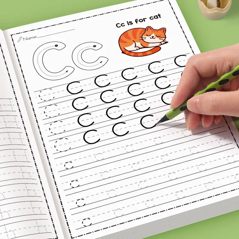 Alphabet Tracing & Colouring Workbook