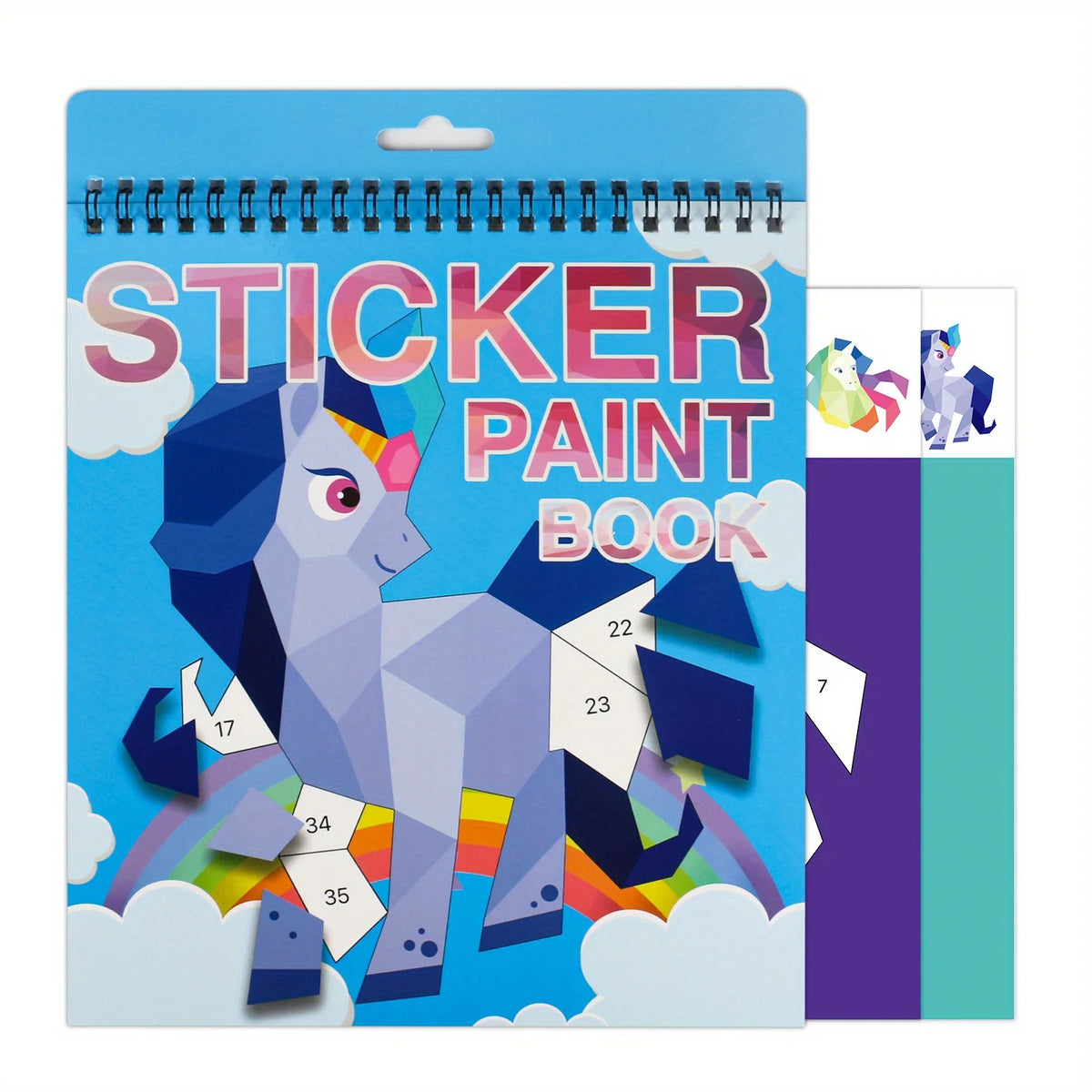 Sticker-by-Number Activity Book