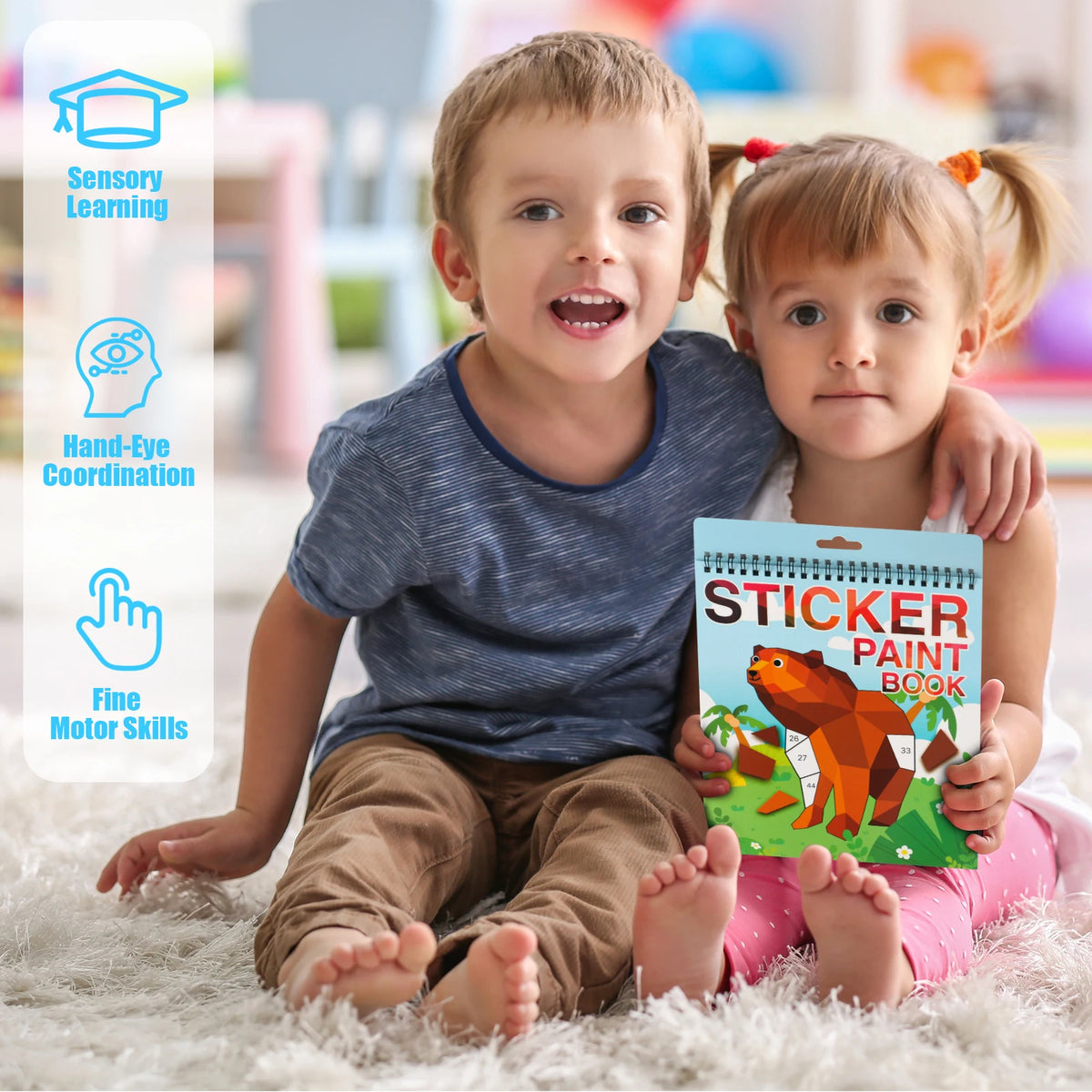 Sticker-by-Number Activity Book