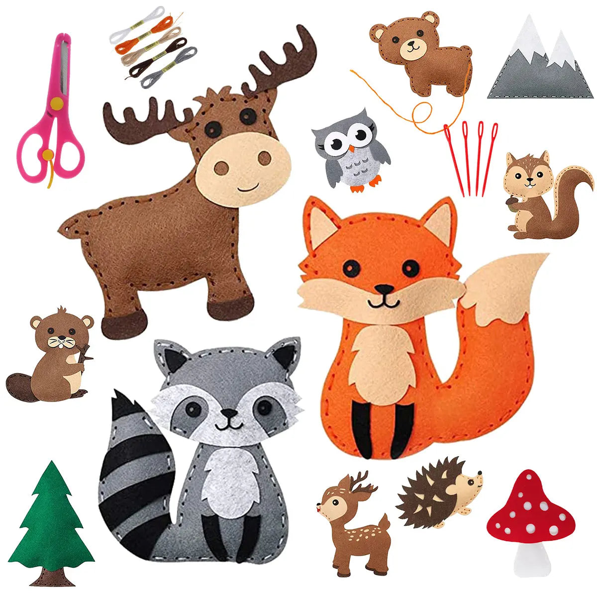Felt Friends Sewing Craft Kit