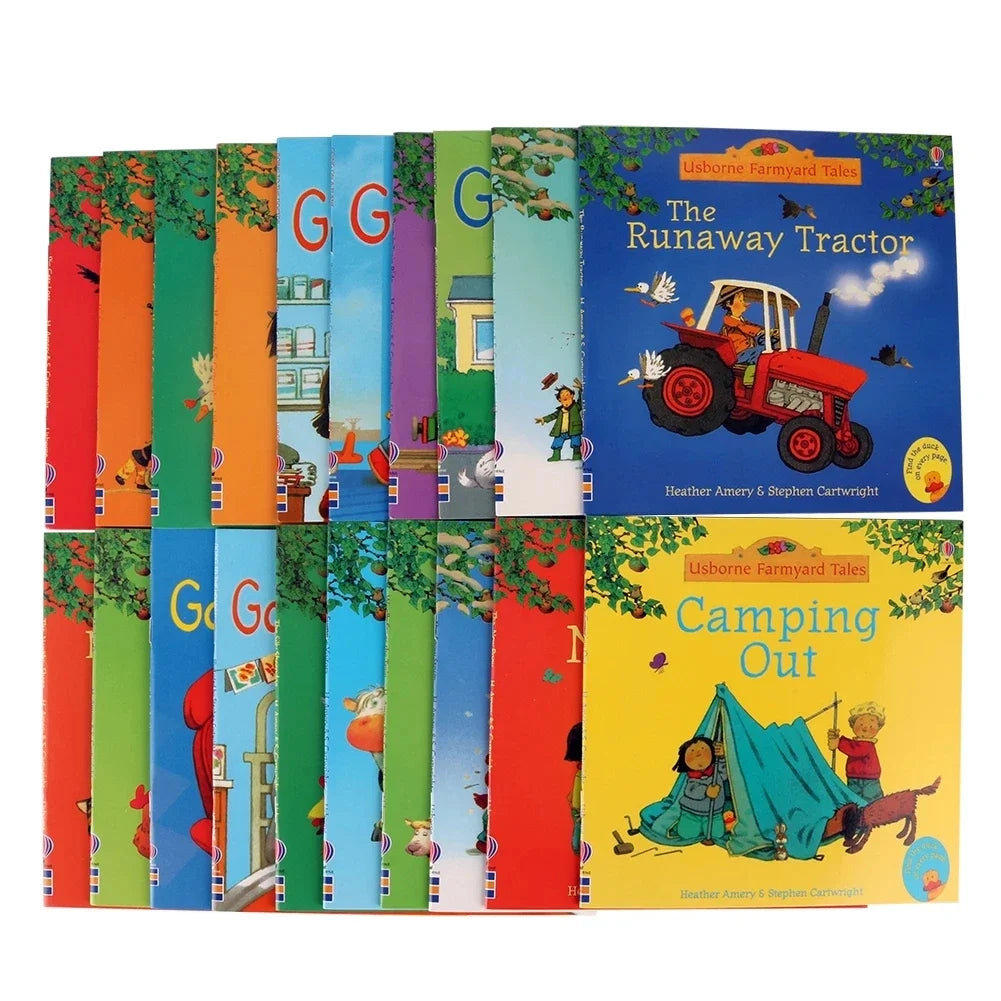 Farmyard Tales — 20 English Storybooks
