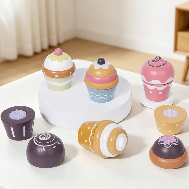 Wooden Sweet Shop Play Set