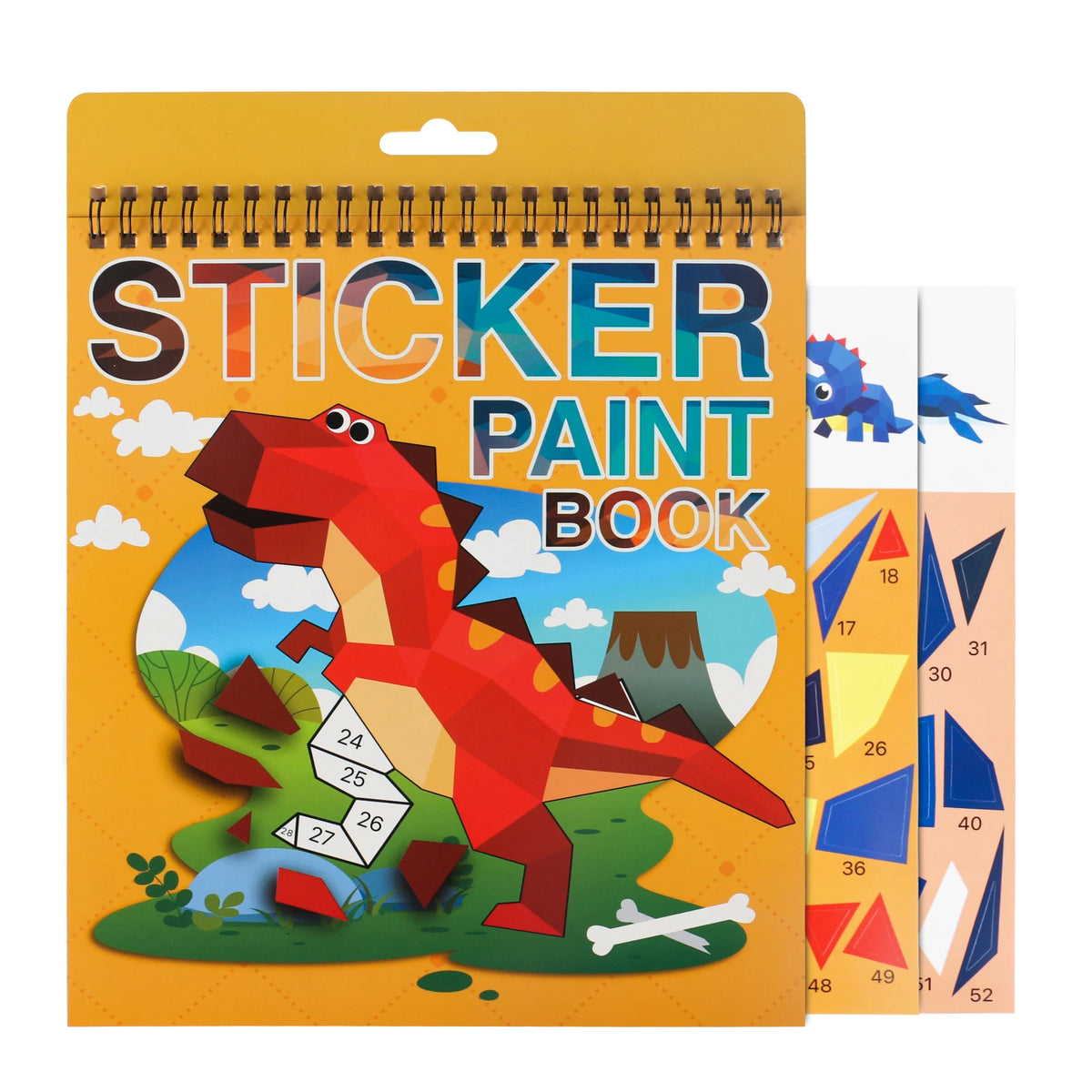 Sticker-by-Number Activity Book