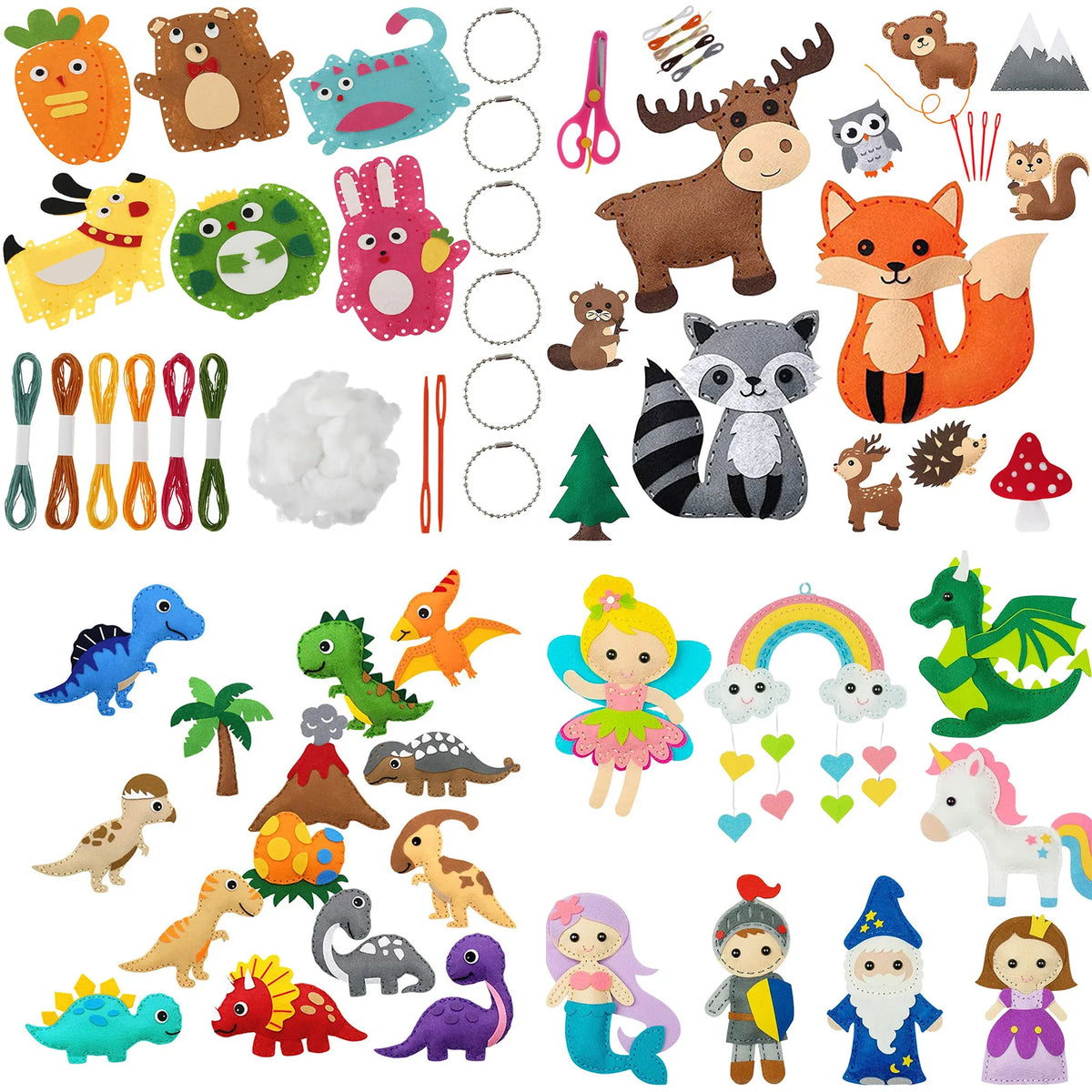 Felt Friends Sewing Craft Kit
