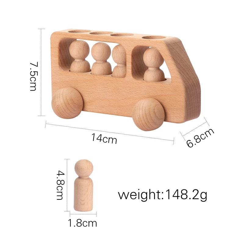 Wooden Birthday Train