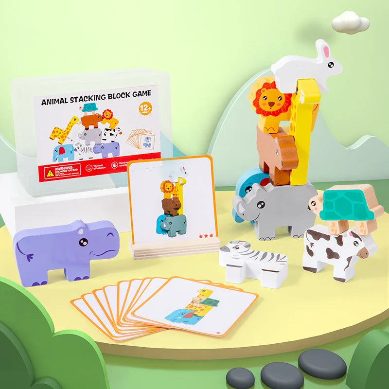 Woodland Animal Stacking Game — product detail 4