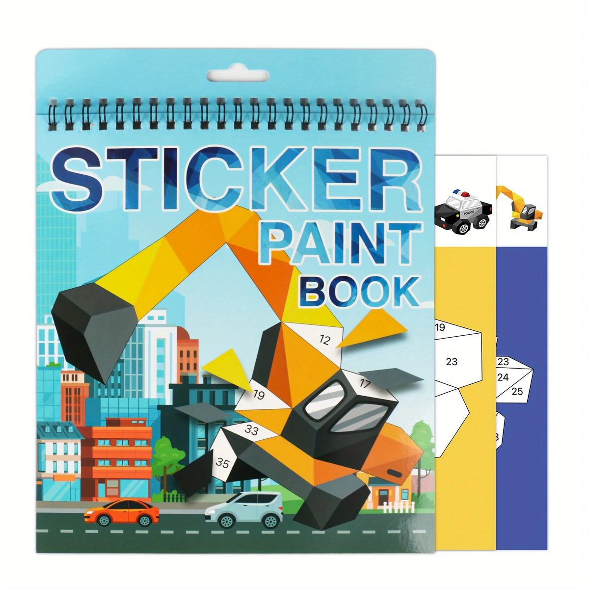 Sticker-by-Number Activity Book