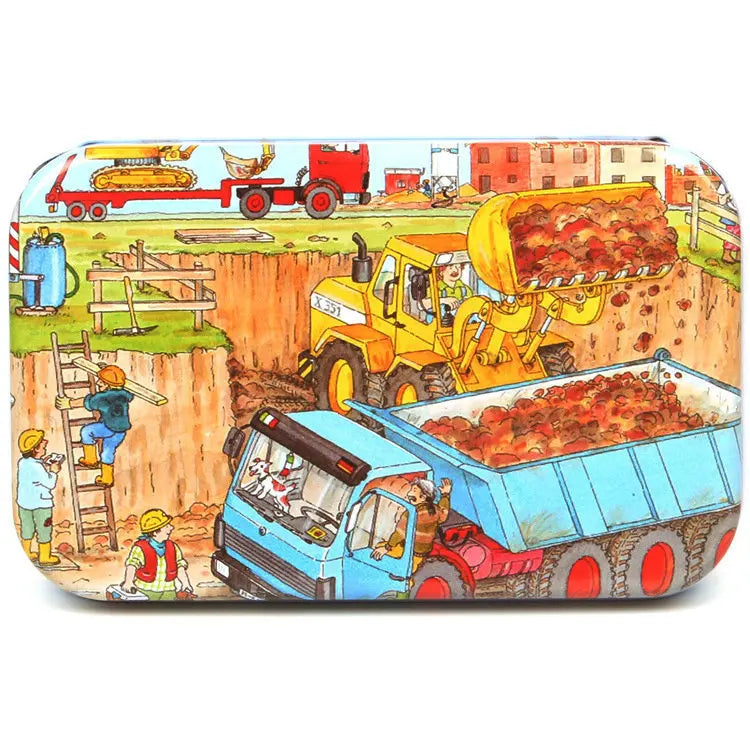 Wooden Jigsaw Puzzle in a Storage Tin — 60 Pieces