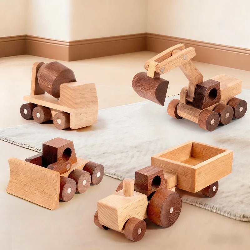 Wooden Vehicle Play Collection