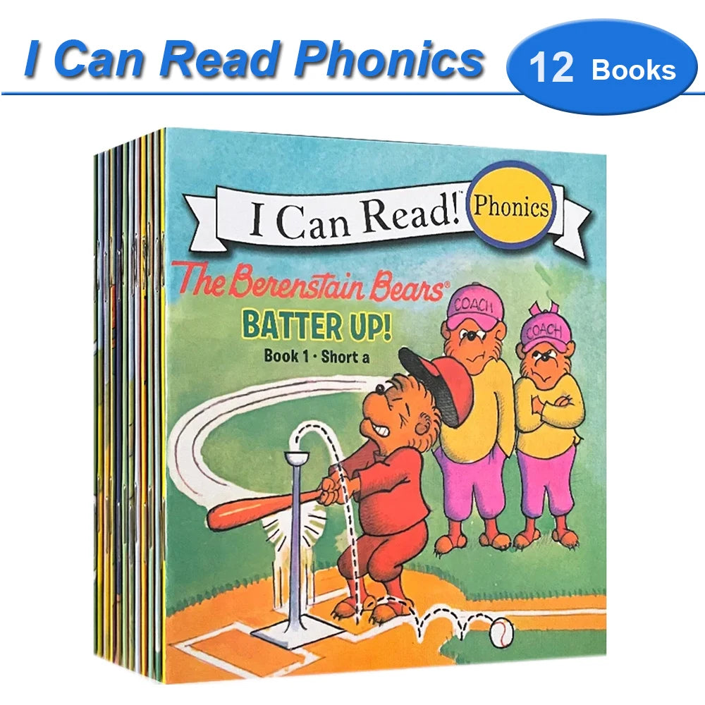 I Can Read Phonics — 12 Storybooks
