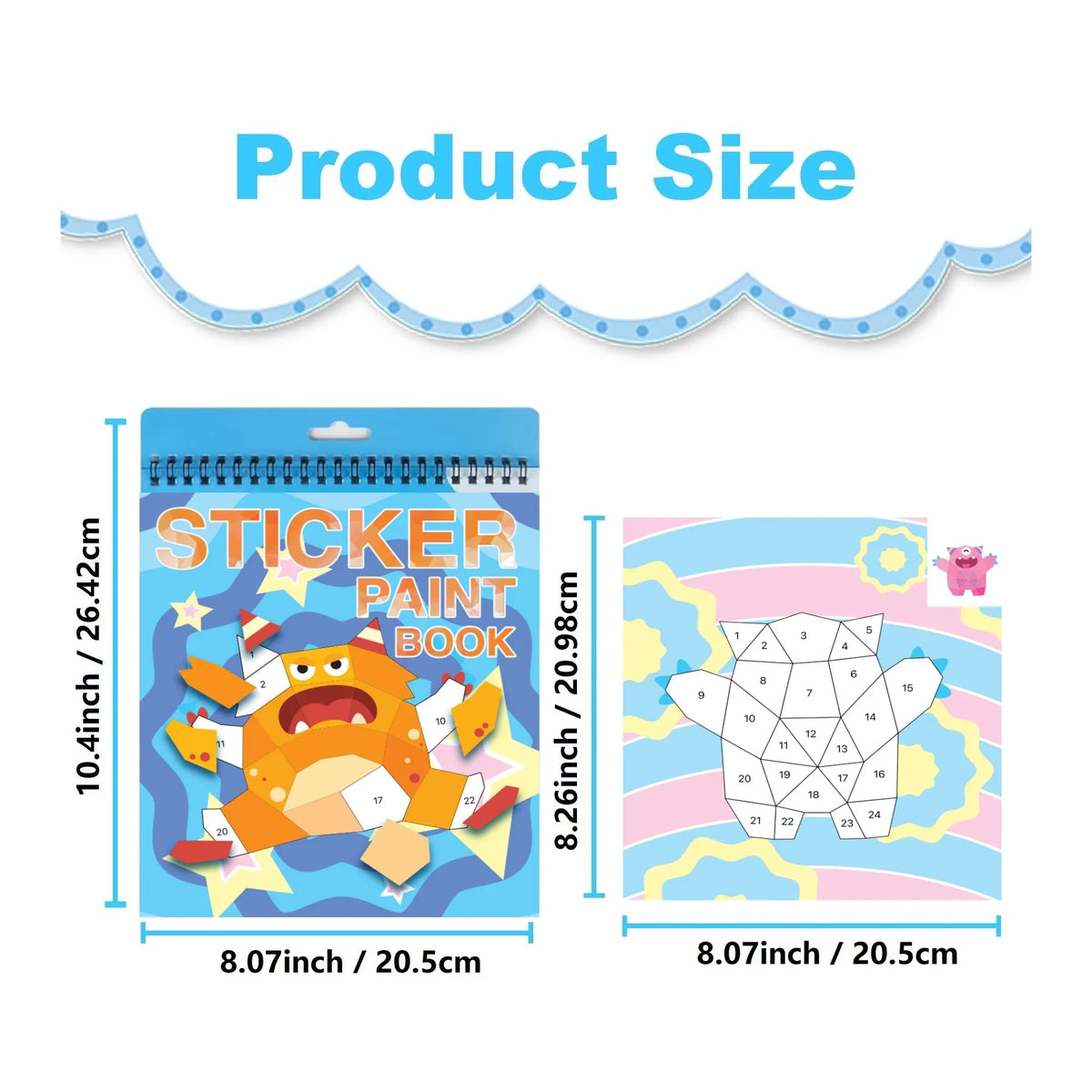 Sticker-by-Number Activity Book