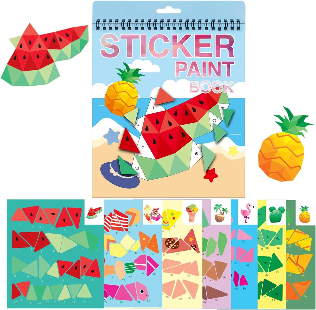 Sticker-by-Number Activity Book