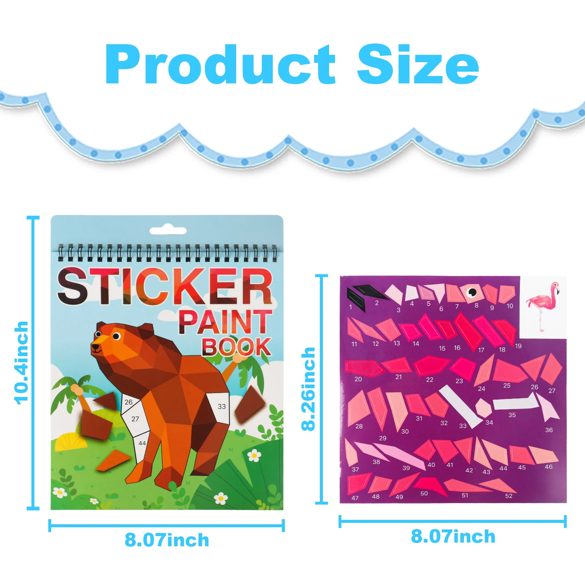 Sticker-by-Number Activity Book
