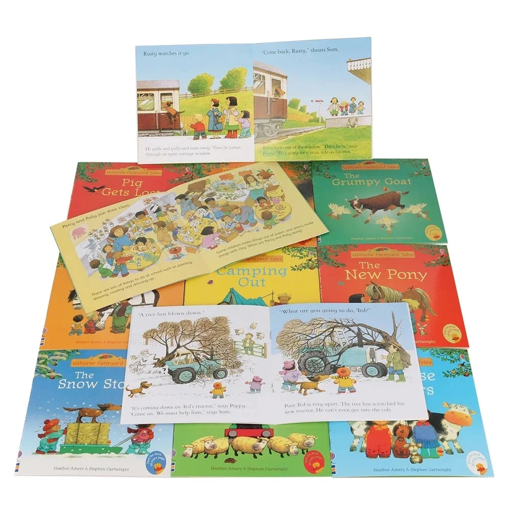 Farmyard Tales — 20 English Storybooks