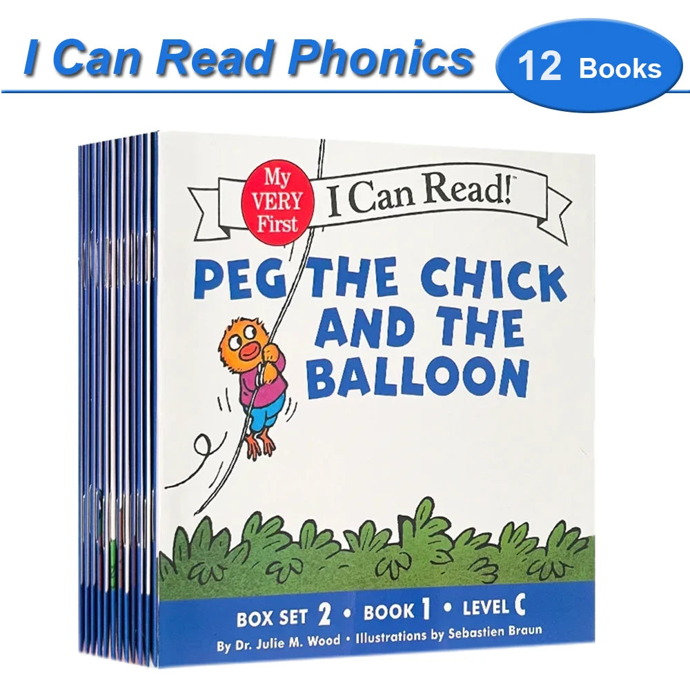 I Can Read Phonics — 12 Storybooks