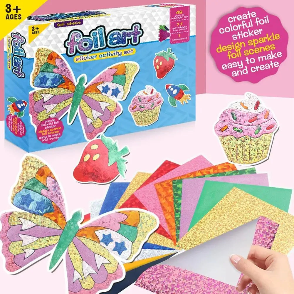 Shimmering Foil-Art Craft Kit — Teen Collection