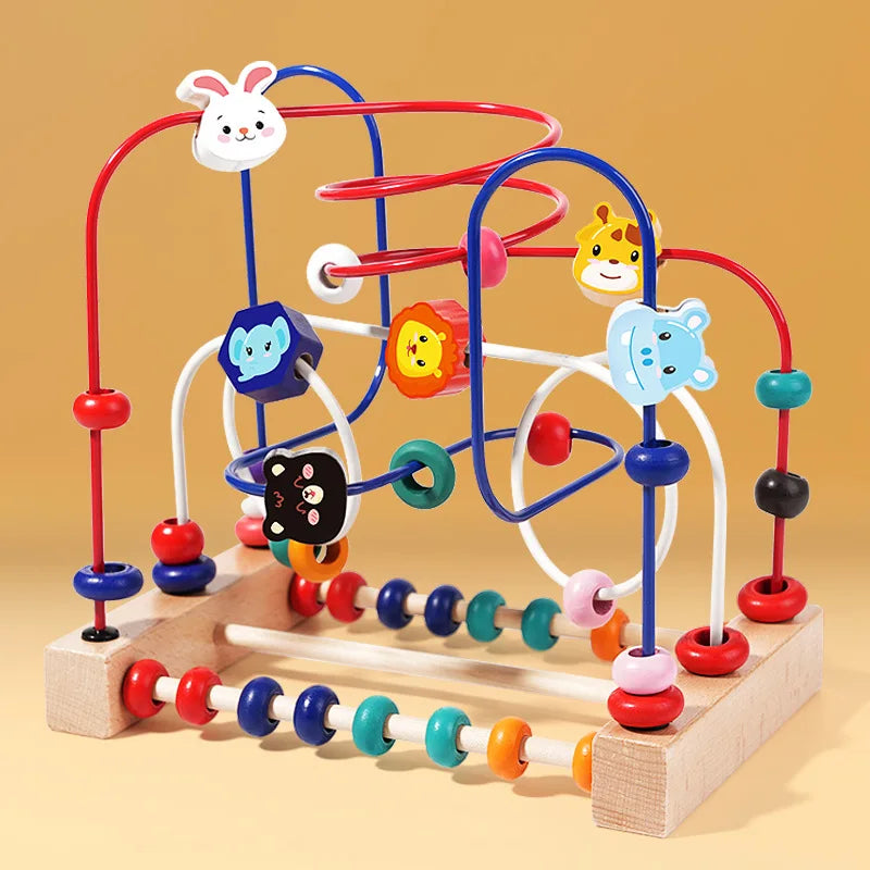 Wooden Bead Maze & Counting Play Set — product detail 2
