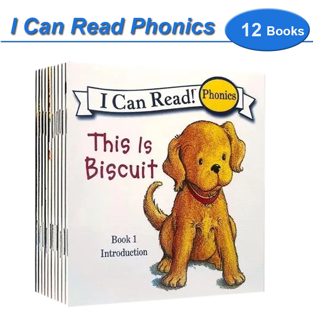 I Can Read Phonics — 12 Storybooks