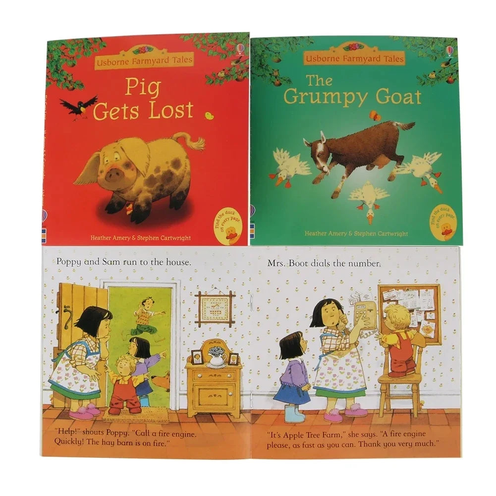 Farmyard Tales — 20 English Storybooks