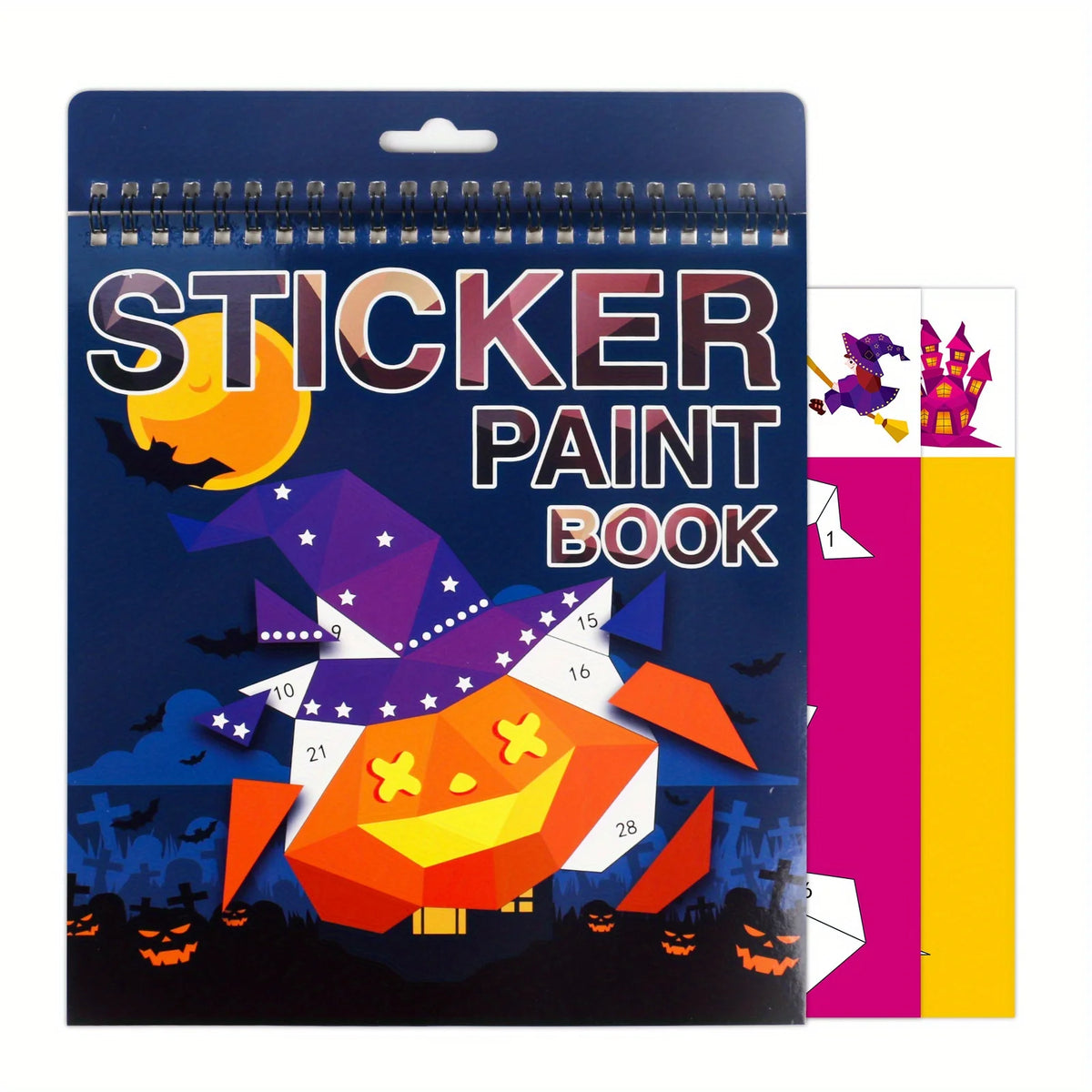 Sticker-by-Number Activity Book