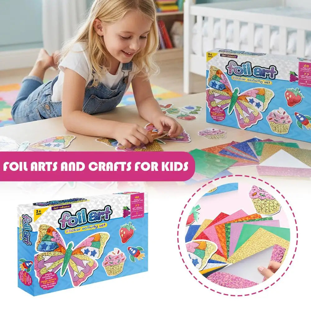 Shimmering Foil-Art Craft Kit — Teen Collection