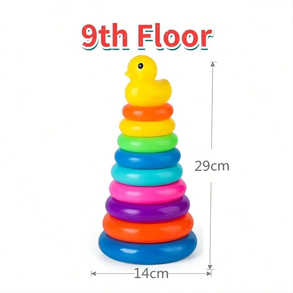 Stacking Ball-Run Tower