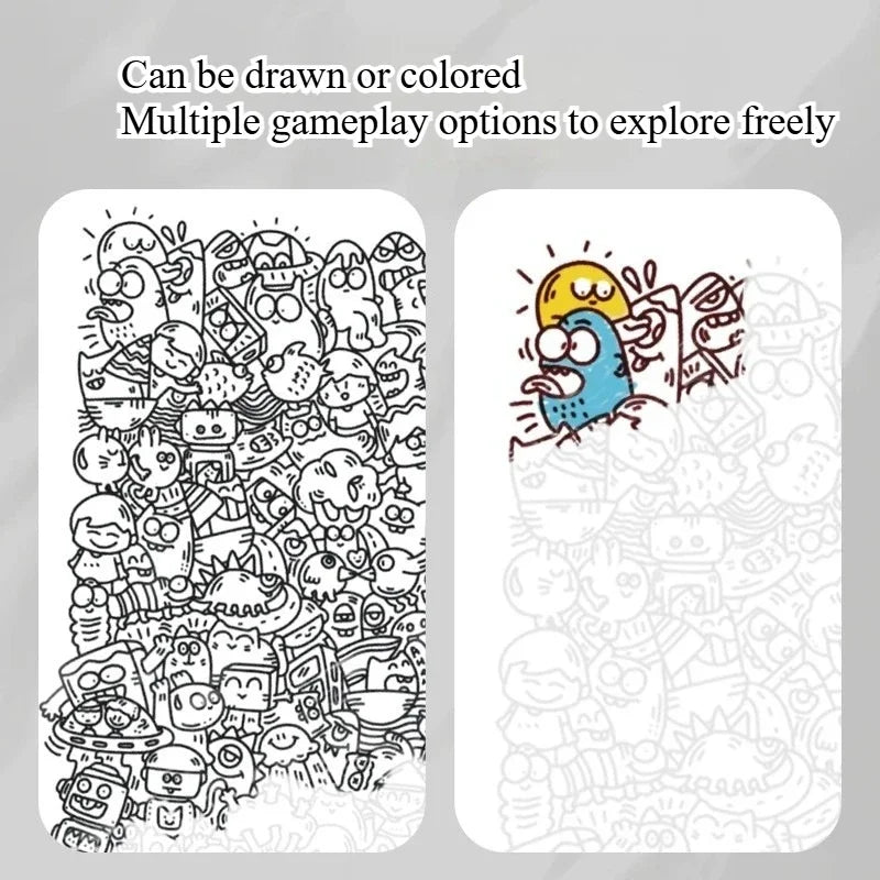 Line-Art Tracing & Colouring Book — 100 Pages