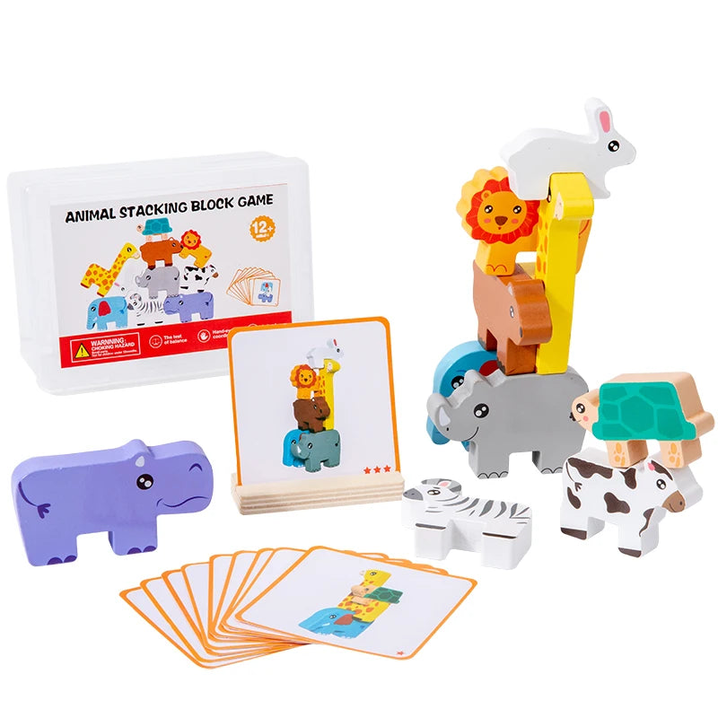 Woodland Animal Stacking Game — product detail 7