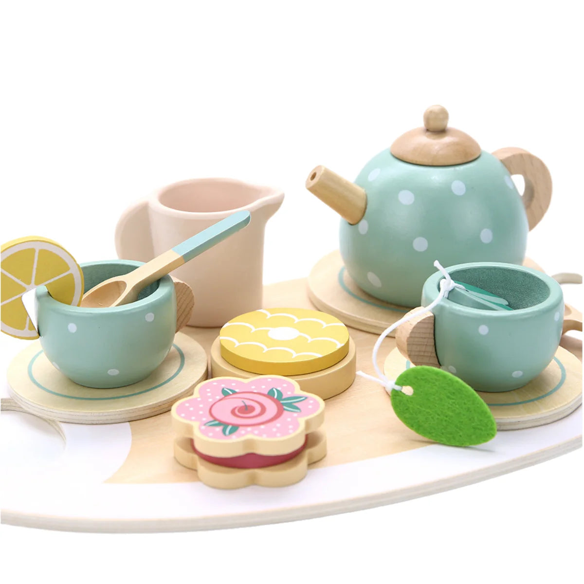 Wooden Afternoon Tea Play Set