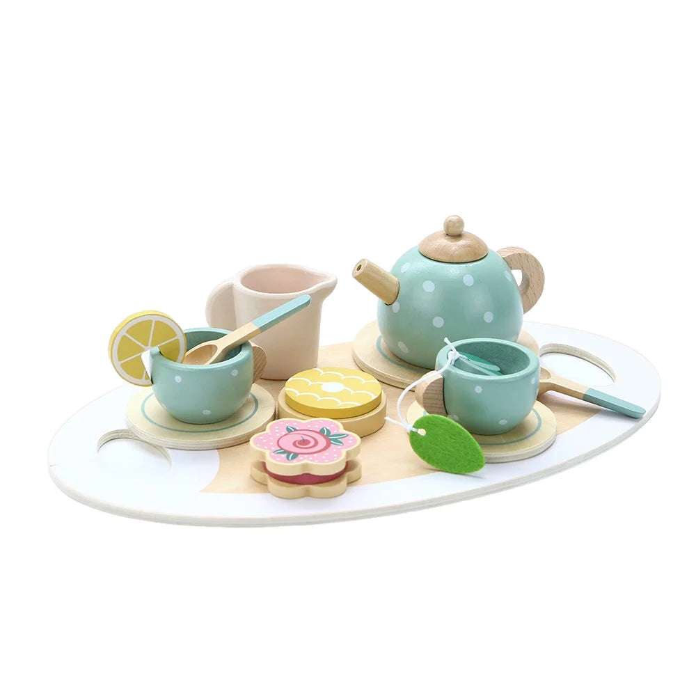 Wooden Afternoon Tea Play Set