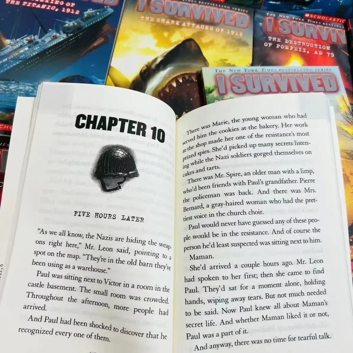 I Survived — Historical Adventure Stories