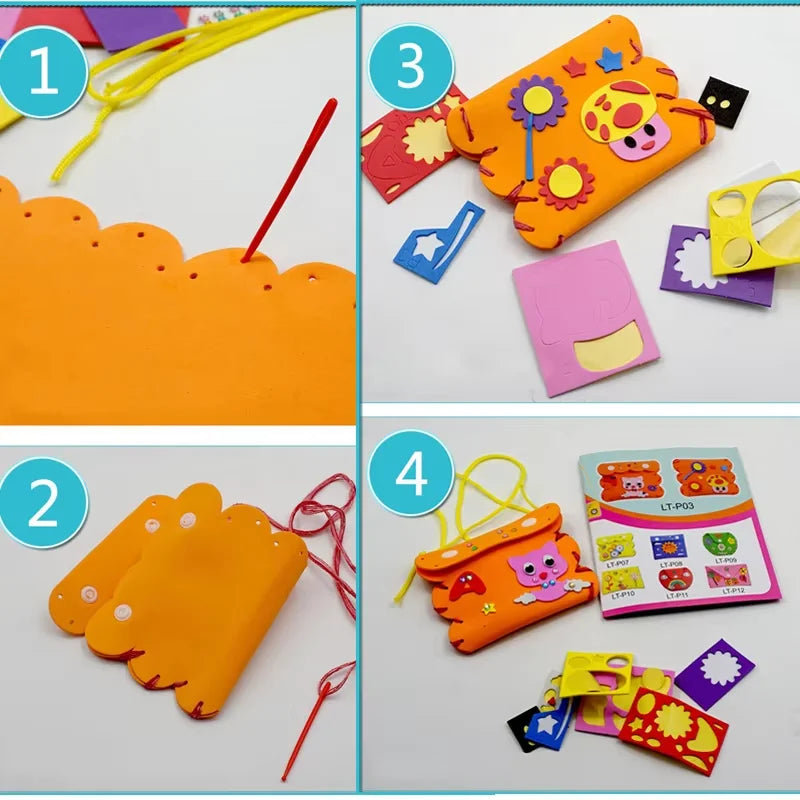 Sew-Your-Own Wallet Craft Kit